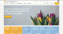 Desktop Screenshot of christianuniversity.org